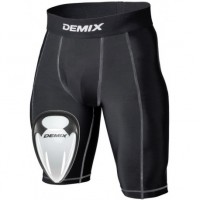 Компрессионные шорты с защитой паха Demix